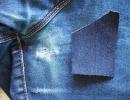 Как отремонтировать джинсы, порванные на колене: мастер-класс Как сделать заплатку на джинсах на коленке
