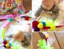 DIY games for developing fine motor skills