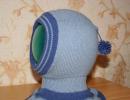 Вяжем спицами шапку-шлем – надежное тепло и защита