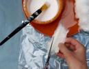 Remeslá z vaty: majstrovská trieda na výrobu objemných dekoratívnych šperkov vlastnými rukami (80 fotografií) Vyrobte si to sami z vaty