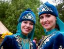 Fotografie tričiek tatárskeho národa